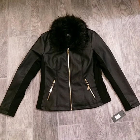 Kenneth Cole Reaction Jackets & Blazers - Sale NWT Kenneth Cole Reaction Faux Leather Jacket
